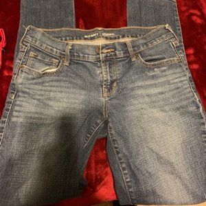 Mid-rise jeans